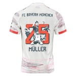 Günstige Fußballtrikots FC Bayern München Thomas Muller 25 Special Edition Kinder Auswärtstrikot 2025-26 Kurzarm